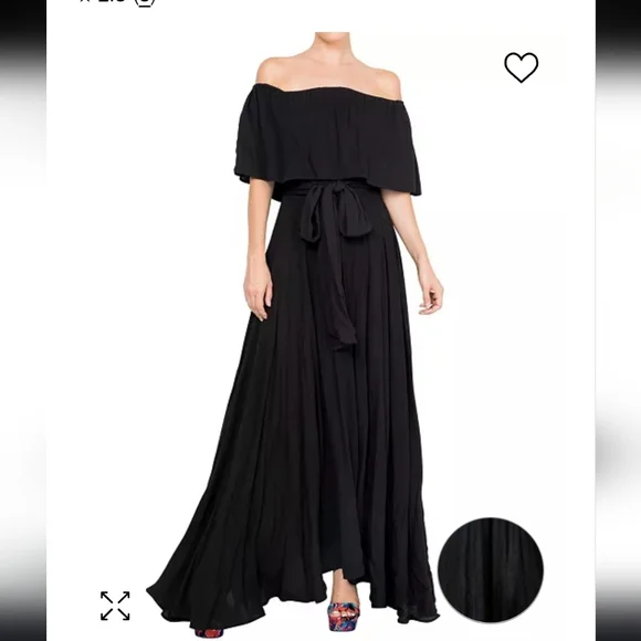 Fun and Flirty Boho Maxi Dress by Meghan Los Angeles - Picture 2 of 7